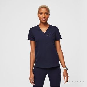 Figs Women's Short Sleeve Tee - Navy